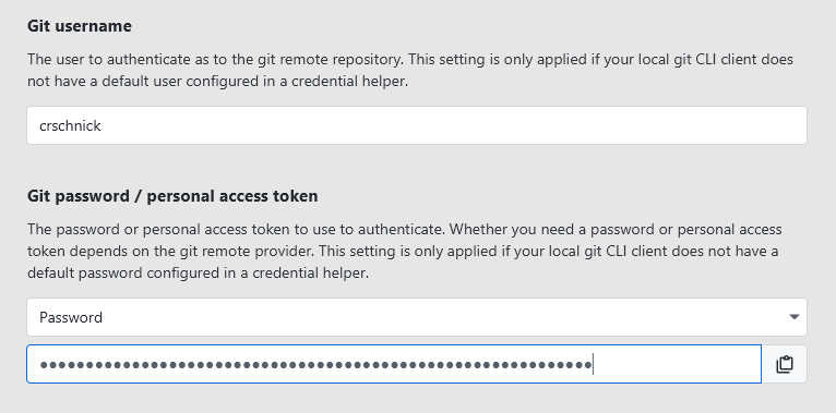 Git auth screenshot