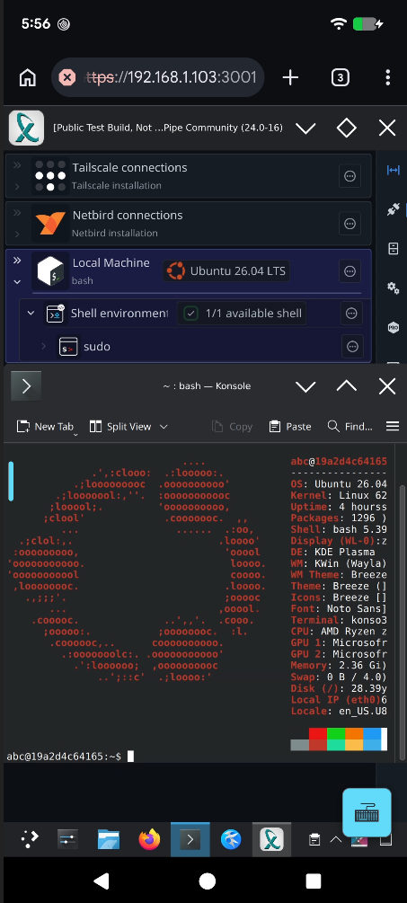 Webtop Mobile